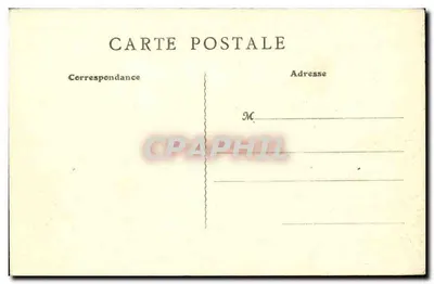 Mosteiro de Santa Maria da Pierre-qui-Vire (Yonne) — Lado Noroeste — B. F., Paris — Verso