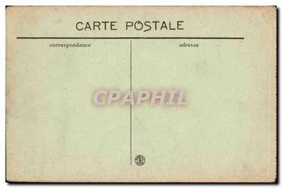 Montpellier — Pomnik Augusta Comta — wydawca nie widoczny — Rewers