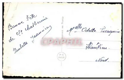 Para zakochana — róże — P-C 5673/3 — Rewers