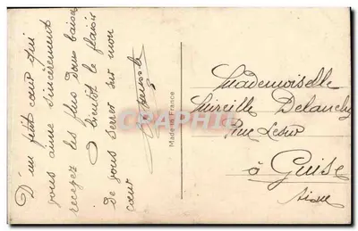 Geschenk und Lächeln — Léo Paris 1952 — Rückseite