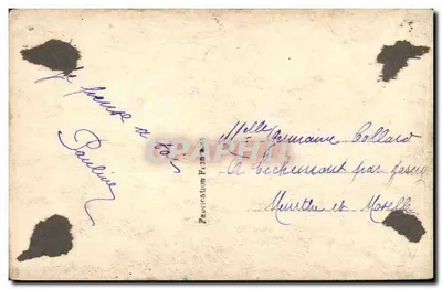 Arranjo de crisântemos — editor Flor, n° 1028 — Verso