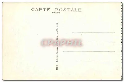 Cume do PUY-DE-DÔME — As Ruínas do Templo de Mercúrio e o Observatório — J. Goutteiranges, Ed. de-D. (P. de-D.) — Verso