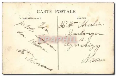 Le Havre — A Praia e a Entrada do Porto, vista do Carino — C. M. Le Havre — Verso