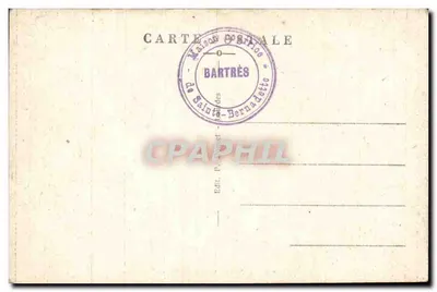 Bartrès — Monumento de Santa Bernadette Soubirous — Editor P. Poupet — Verso