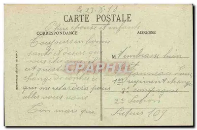 Rouen — Statua Napoleona — C.V. - 430 — Rewers