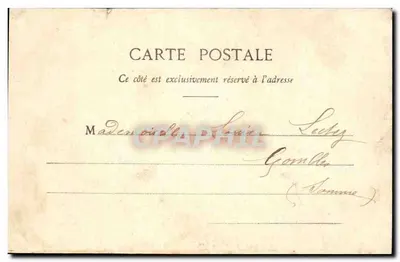 Twee pellegrins — Terugkeer van pellegrinage IV — Bergeret et Cie, Saint-Nazaire — Achterkant