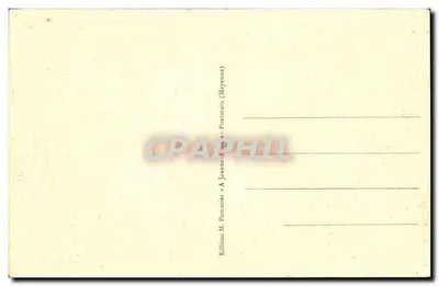 Mostmain (Mayenne) — Bazylika — Wydawnictwo M. Fommier « A Jeanne » — Rewers