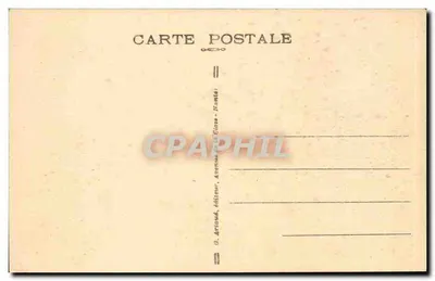 Laval — O Castelo — Vista interna — G. Ariandé, editor, Nantes — Verso