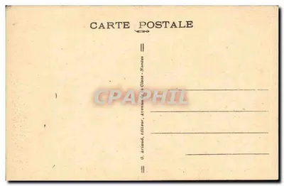 Laval — Interior de la Iglesia de Pritz — G. Arland, editor, Nantes — Reverso