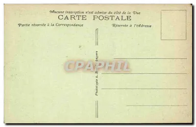 Angers — Ogród Mail — Kwitnące potterres i Hotel de Ville — A. B. — Rewers