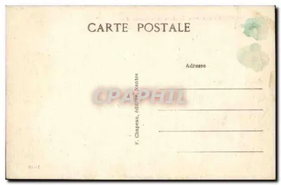 Le Croisic (Loire-Inf) — Skaliste wybrzeże Grande Côte — n°704 — Rewers