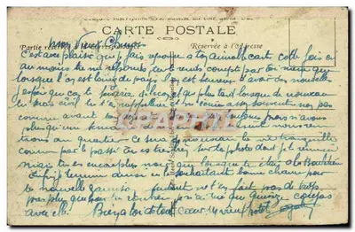 Camp de Bitche — Barracões de lata ondulada — Éditeur non visible — Verso