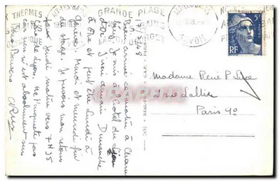 Chambéry — Ogólny widok i Nivolet — LL — Rewers