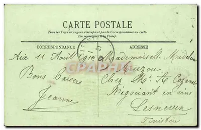 Aix-les-Bains — Hotel Splendide en het Revard — LL. — n° 162 — Achterkant