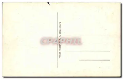 Poitiers — Wieża Manthbergeon — LL. — C. A. P. Strasbourg — Rewers