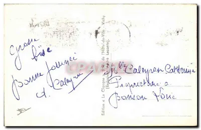 Vichy — Basen Żurawia — La Cigogne — Rewers
