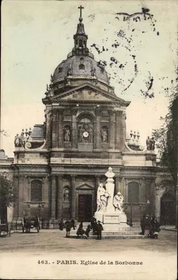 Paris - Igreja da Sorbonne — n° 463 — editor desconhecido