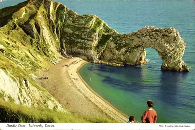 Durdle Door, Lulworth, Dorset — Foto: E. Ludwig, John Hinde Studios