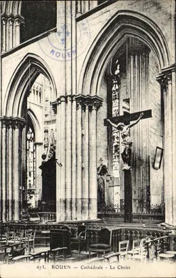 Rouen — Catedral — O Cristo