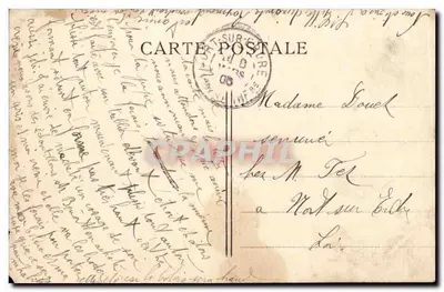 Linha Ferroviária de Oloron — Vista estereoscópica — Heliotipia E. Le Deley, Paris, Série N° 12 — Verso