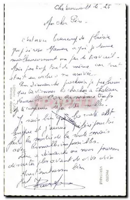 चैतोऊ-रेनॉऊ — शहर के भवन, सुरंगद्वार, किला और मुख्य रस्सी के साथ डोन्ज़ॉन का दृश्य — प्रकाशक CPAPHIL संख्या 102 — पीछे