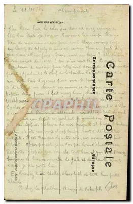 Dompierre (Somme) — Ruínas do Village após a Batalha — A.R. n°126 — Verso