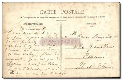 Katedra Świętego Bertranda w Comminges — Pireneje — Phototypie Laouche Nègres, Toulouse — Rewers