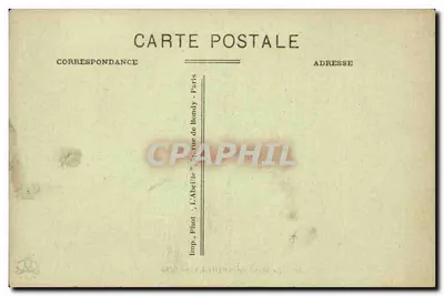 O Ponte de Neuilly em 1830 — vista histórica — L'Abéille, Paris — Verso