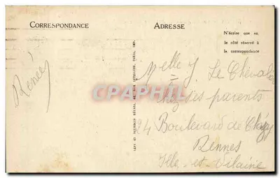 Rouen — Ogólny widok z wybrzeża św. Katarzyny — LL — Rewers
