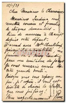 PARYŻ — Najświętsza Anna — Stalles chóru — ND. — nr 233 — Rewers