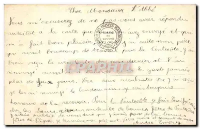 Palais de Versailles — La Chapelle — Éditeur non identifié, n° 36 — Verso