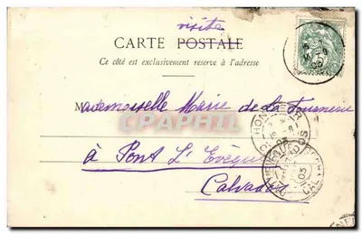 Blois - Banhos de Catherine de Médicis — Edição Grand Bazar, n°60 — Verso