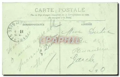 Chambord — Zamek i Drzewa — LL. — Wydawca LL. — Rewers