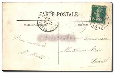 Montargis — De Poort van het Kasteel — LL. n°5 — Achterkant
