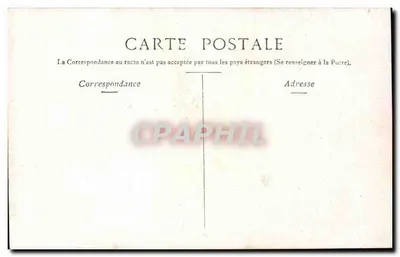 Angers — Entrada das ruínas da Igreja de Toussaint — Staerck Paris — Verso