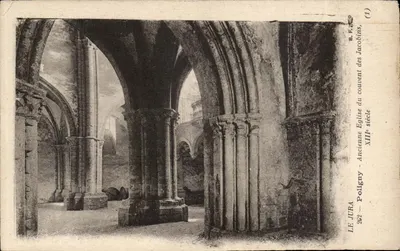 Antiga igreja dos Jacobinos em Poligny — Jura — XII século — B. F. S. (1)