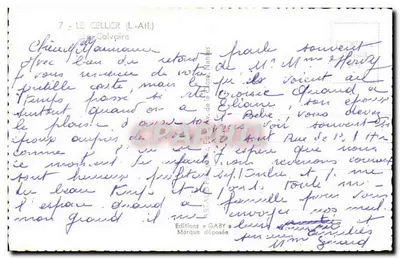 Crucificação — Calvigny — Edições Gaby — Verso