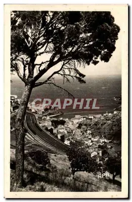Cerbère (Pyrénées-Orientales) — Vista geral — editor APA