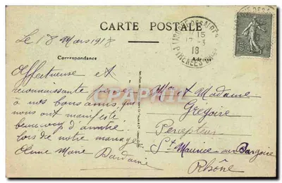 Mont Canigou (Pyr. Or.) — Brèche Durier, 2785 m. d'alt. — Éditeur F. Fan, Olléria - Perpignano — Rewers