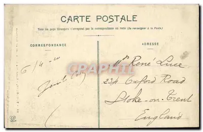 Toulouse - Sala dos Ilustres no Capitole — Fototipo Lagouze, Toulouse, n°22 — Verso