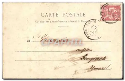 Gorges du Tarn — Kasteel Rocheblave — Labonite (uitgever) - serie 9 — Achterkant