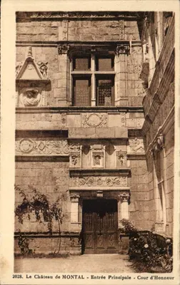 O Castelo de Montal — Entrada Principal - Pátio de Honra