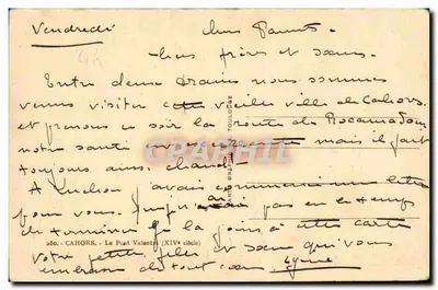 Cahors — Most Valentré (XIV wiek) — ARGRA — Rewers