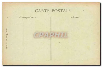Castillo de Loches — fortaleza francesa con prisión estatal y tumba de Agnès Sorel — Editor B.P.D. — Reverso