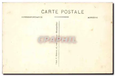 Montpellier — Szkoła Medycyny i Katedra Świętego Piotra — Fot. C. Dennec, ul. Diderot — Rewers