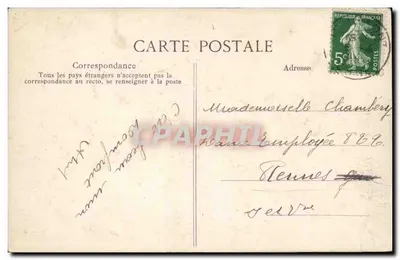 Domfront (Orne) — O Logis dos Névoas — A Normandia — Verso