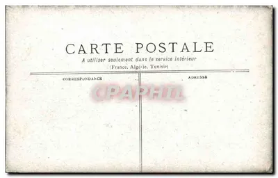 S.-BORDS DULAC — Passeio florestal — Editor S.-Bords Dulac — Verso