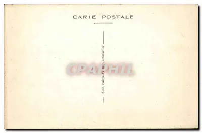 Okręgi Pontarlier - Malbuissson — Jezioro St-Point — Wydawca Faitre-Veaux — Rewers
