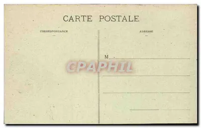 Toul Pittoresque — Het Tuin van het Hôtel de Ville — Gordolie et Briquet, uitgever, Toul — Achterkant