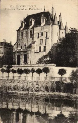 Castelo Raoul em Châteauroux — Prefeitura — série 373